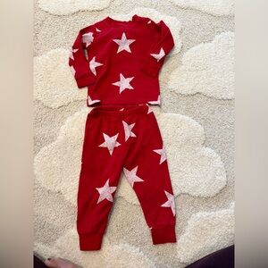 Sammy + Nat Star Print Pajama Set - Size 18M